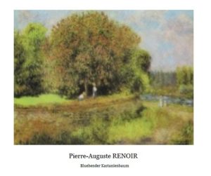 Pierre-Auguste Renoir - Blooming Chestnut Tree Art Print