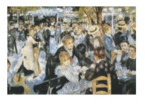 Pierre-Auguste Renoir - Dance at Le Moulin de la Galette Art Print