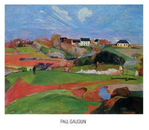 Paul Gauguin - Landscape at the Pouldu