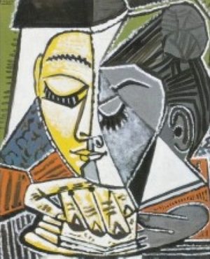 Pablo Picasso - Head of a Woman Reading