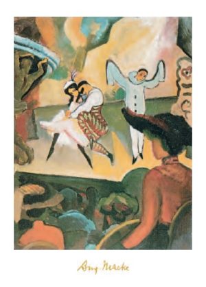 August Macke - Russian Ballet, 1912
