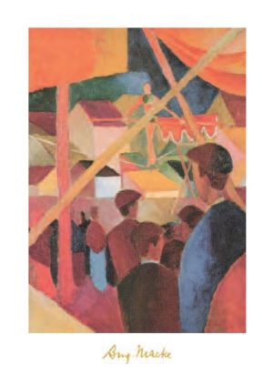 August Macke - Tightrope Walker, 1914