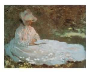 Claude Monet - Woman Reading