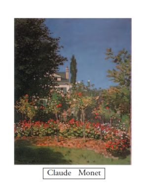 Claude Monet - Garden in Bloom