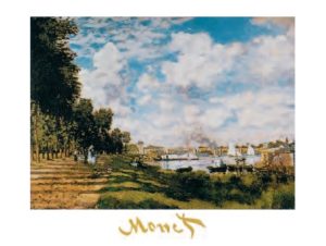 Claude Monet - Argenteuil Basin Art Print