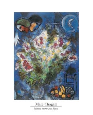 Marc Chagall - Still Life With Flowers Art Print