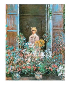 Claude Monet - Camille Monet at the Window, Argenteuil, 1873