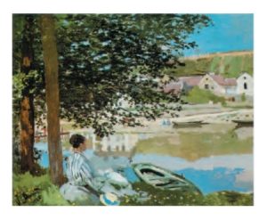 Claude Monet - The Seine at Bannecourt, 1868