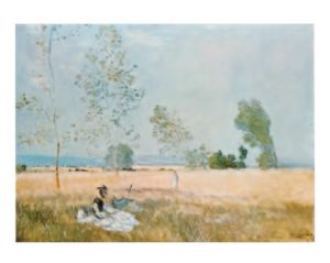 Claude Monet - The Outskirts of Argenteuil in Spring