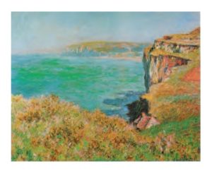 Claude Monet - Cliff at Varengeville