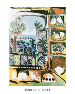 Pablo Picasso - The Pigeons Art Print