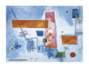 Wassily Kandinsky - Angular Structure (MNAM, Centre Georges Pompidou, Paris) Art Print