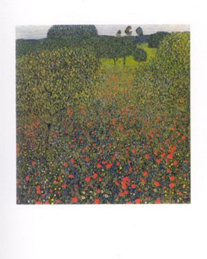 Gustav Klimt - Field Of Poppies