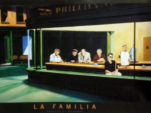 La Familia Sopranos Art Print