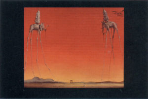 Salvador Dali - The Elephants Poster
