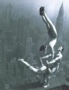 New York Acrobats On The Empire State Building Photographic Print