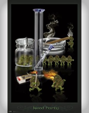 Weed Party Poster