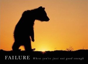 Failure Bear Demotivational