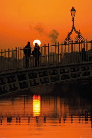 Dublin Halfpenny Bridge Poster