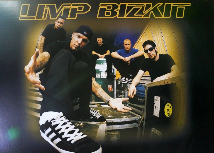 Limp Bizkit Fisheye Poster (Published 2000s, some wear)