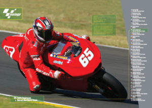 Moto GP Loris Capriosi 65 Motorbike Poster