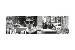 Audrey Hepburn Breakfast at Tiffany's Window Photographic Print