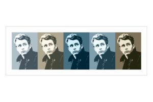 James Dean Jacket Art Print