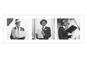 Frank Sinatra Triptych Photographic Print