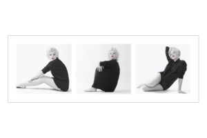 Marilyn Monroe Sweater Triptych Photographic Print