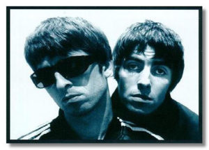 Oasis Noel And Liam Poster (Published 1996, some wear)