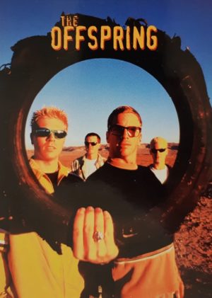 The Offspring Tyre Poster (Published 1999, some wear)