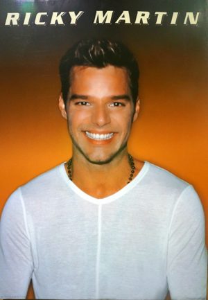 Ricky Martin Poster (Published 1999, some wear)