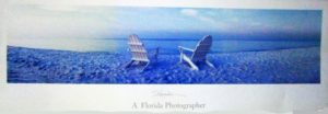 Beach Chairs by Steve Vaughn Photographic Print