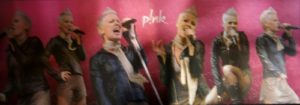 Pink Live Metallic Photographic Print