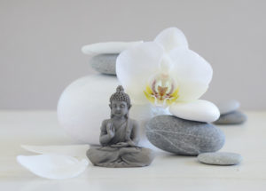 Chatelain - Buddha Grey Photographic Print