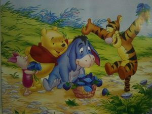 Winnie the Pooh Flower Basket