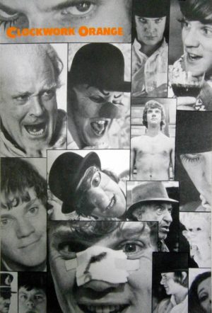A Clockwork Orange Collage Poster