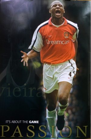 Arsenal Patrick Vieira Passion Poster
