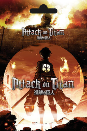 Attack on Titan Key Art Sticker