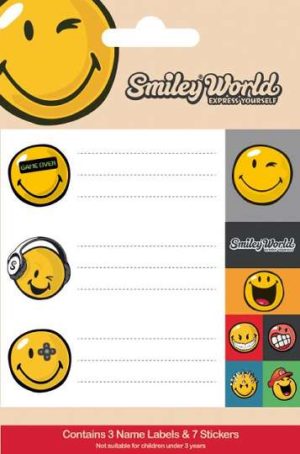 Smiley World Labels Sticker Pack
