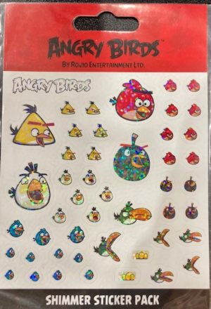 Angry Birds Pack 1 Shimmer Sticker Pack