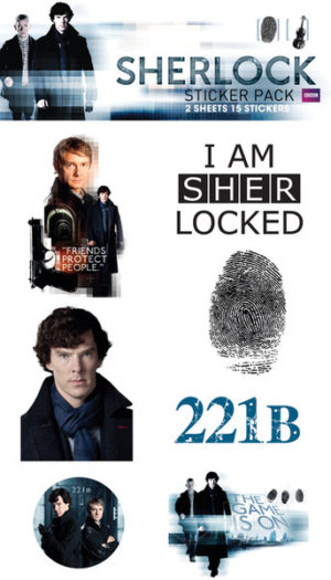 Sherlock Mix Sticker Pack