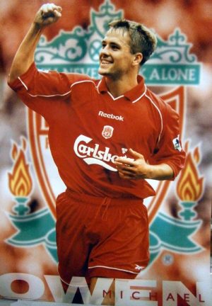 Liverpool Michael Owen Poster