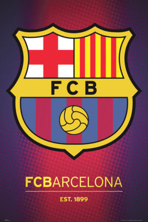 Barcelona Club Crest Poster