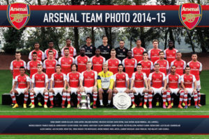 Arsenal Team 2014/2015 WINNERS FA CUP Poster