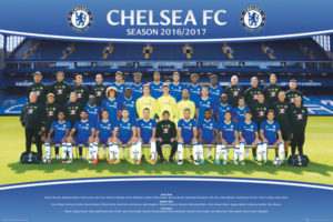 Chelsea Team 2016/2017 WINNERS PREMIERSHIP Poster