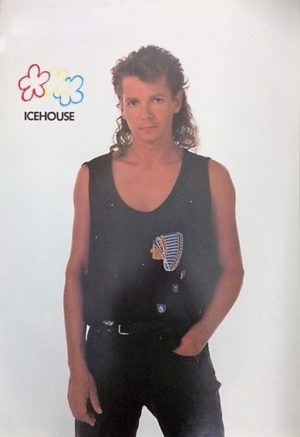 Icehouse Poster (Published early 1990s, some wear)