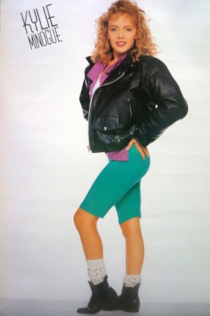 Kylie Minogue Shorts Poster (Published 1988, heavily worn)