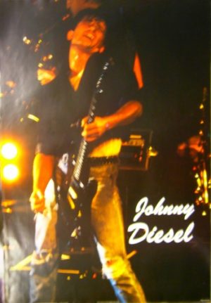 Johnny Diesel Live Poster (Published early 1990s, some wear)