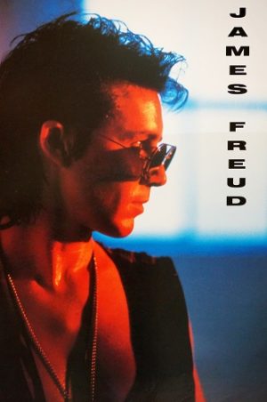 James Freud Poster (Published 1980s, some wear)
